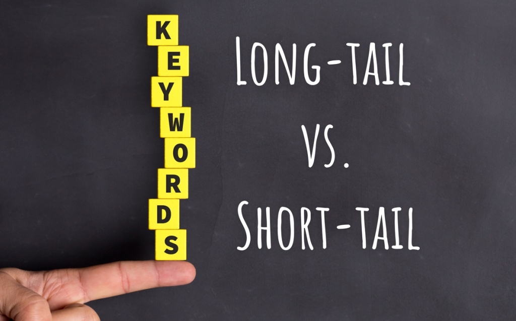 long-tail vs short-tail keyword research