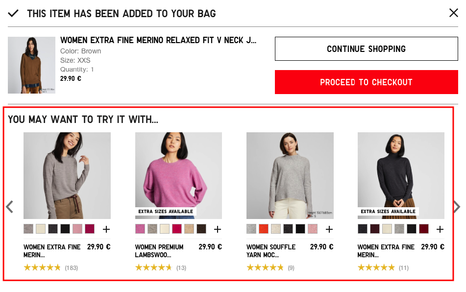 Uniqlo product recommendations Uniqlo product recommendations
